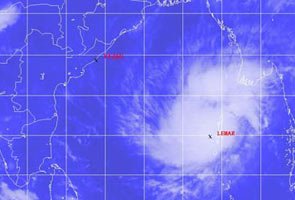 चक्रवाती तूफान 'लहर' कमजोर