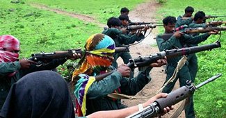 बिहार के औरंगाबाद में नक्‍सलियों ने उड़ाई पुलिस की जीप, 7 पुलिसकर्मी शहीद