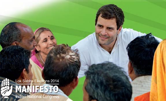 घोषणापत्र के जरिये कांग्रेस ने किया 70 करोड़ आबादी पर फोकस